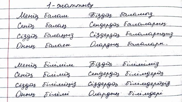ҚАЗАҚ ТІЛІ 3 СЫНЫП 81 САБАҚ смотреть онлайн