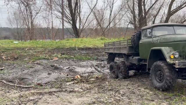 Урал 375 ЗИЛ 131 та КрАЗ 255 в болоті #rc#offroad#rccar#застрял#реко