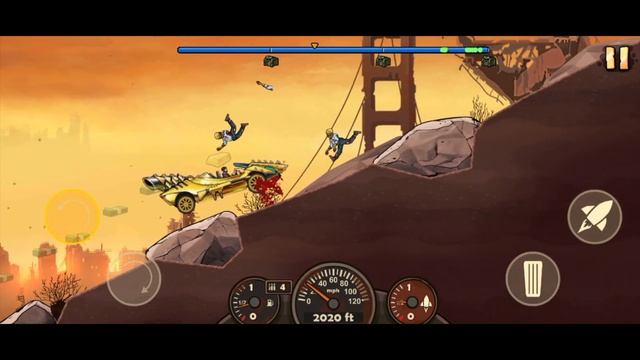 Просто игры - Earn to Die Rogue - Покатушки. Суперкар. Пройдено смотреть онлайн