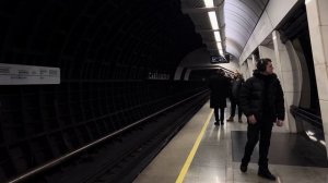 Ночная Перегонка  Метропоезда 81-717.5М/714.5М (Синергия-2)  «