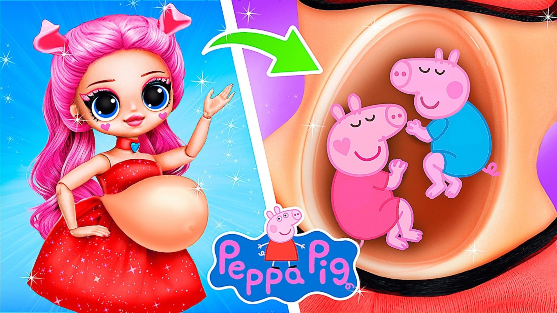 Свинка Пеппа растёт смотреть онлайн