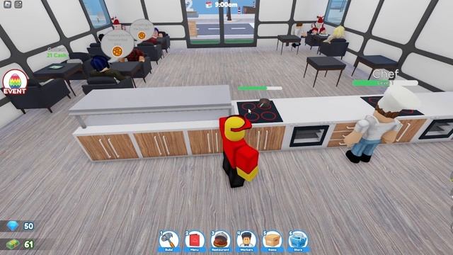 СТРОИМ РЕСТОРАНЫ С ДРУГОМ - Roblox смотреть онлайн
