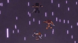 Битва с  Эндер Драконом [Minecraft Анимация]