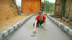 Девушка строит ферму своими руками. Занимается огородничеством. Жизнь во Въетнаме