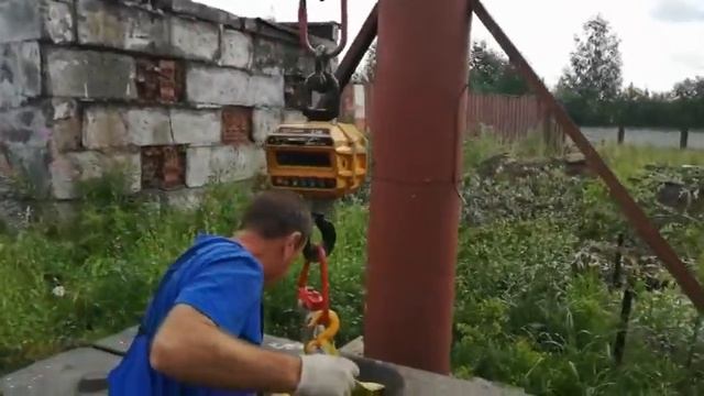 Диагностика крановых весов CAS CASTON III смотреть онлайн