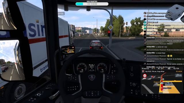 Euro Truck Simulator 2/ Путь на Scania/Стрим/ смотреть онлайн