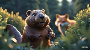 🎵 _Бобёр-строитель_ – Детская песенка про жизнь бобра