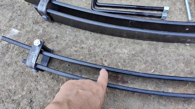 Комплект усиления Хундай Портер 2. Прибавляет тонну гр