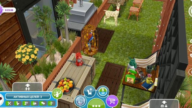 The Sims FreePlay домик в деревне & House In The Village