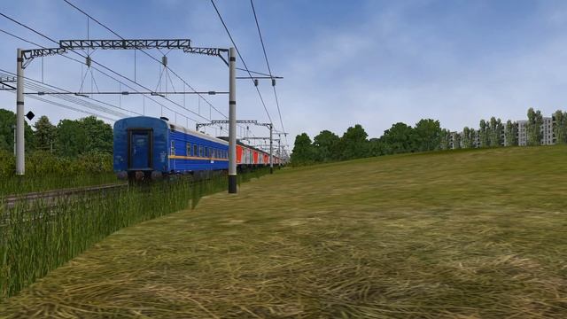 К Дню Победы. Тепловоз 3ТЭ28-0080 