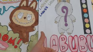 Бумажный бокс лабубу!!!😍1 часть скоро будет 2 часть