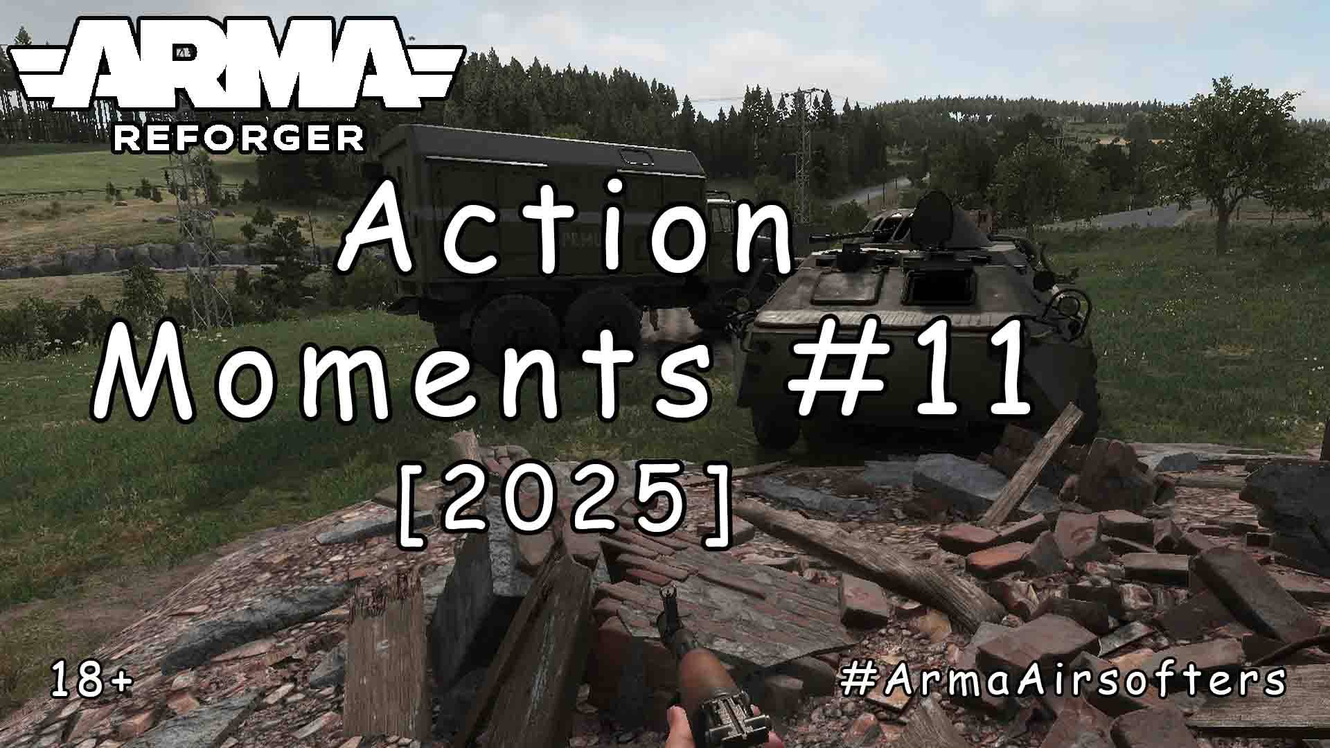 ARMA Reforger - Зрелищные моменты #11 - Многострадальный БТР [2025] смотреть онлайн