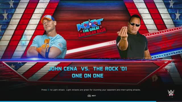 WWE 2K25 PC 05 JOHN CENA Vs THE ROCK`01