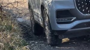 CHERY TIGGO 8 pro MAX new 2023.  Работа полного привода👍