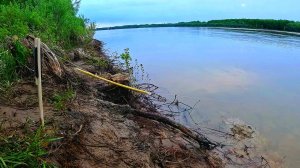 ПОДОШЁЛ к РЕЗИНКЕ, а ПАЛКА ВЗЛЕТАЕТ! КЛЁВ СУДАКА на РЕЗИНКУ!Часть2