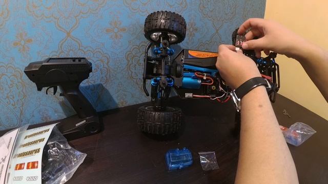 Первая RC машина HSP BRONTOSAURUS