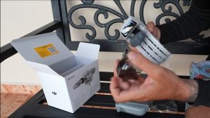 Распаковка и первый полет дрона DJI Flip