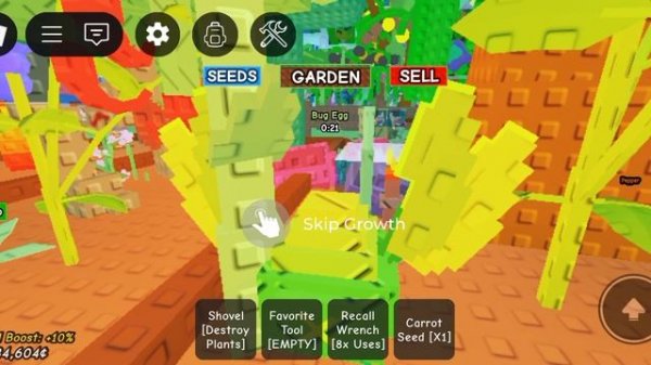 открываю bag egg в grow a garden