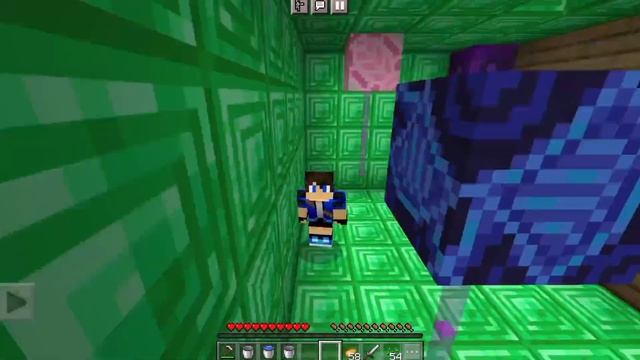 Я прошёл огромную карту в честь дня рождения в Minecraft! #mi