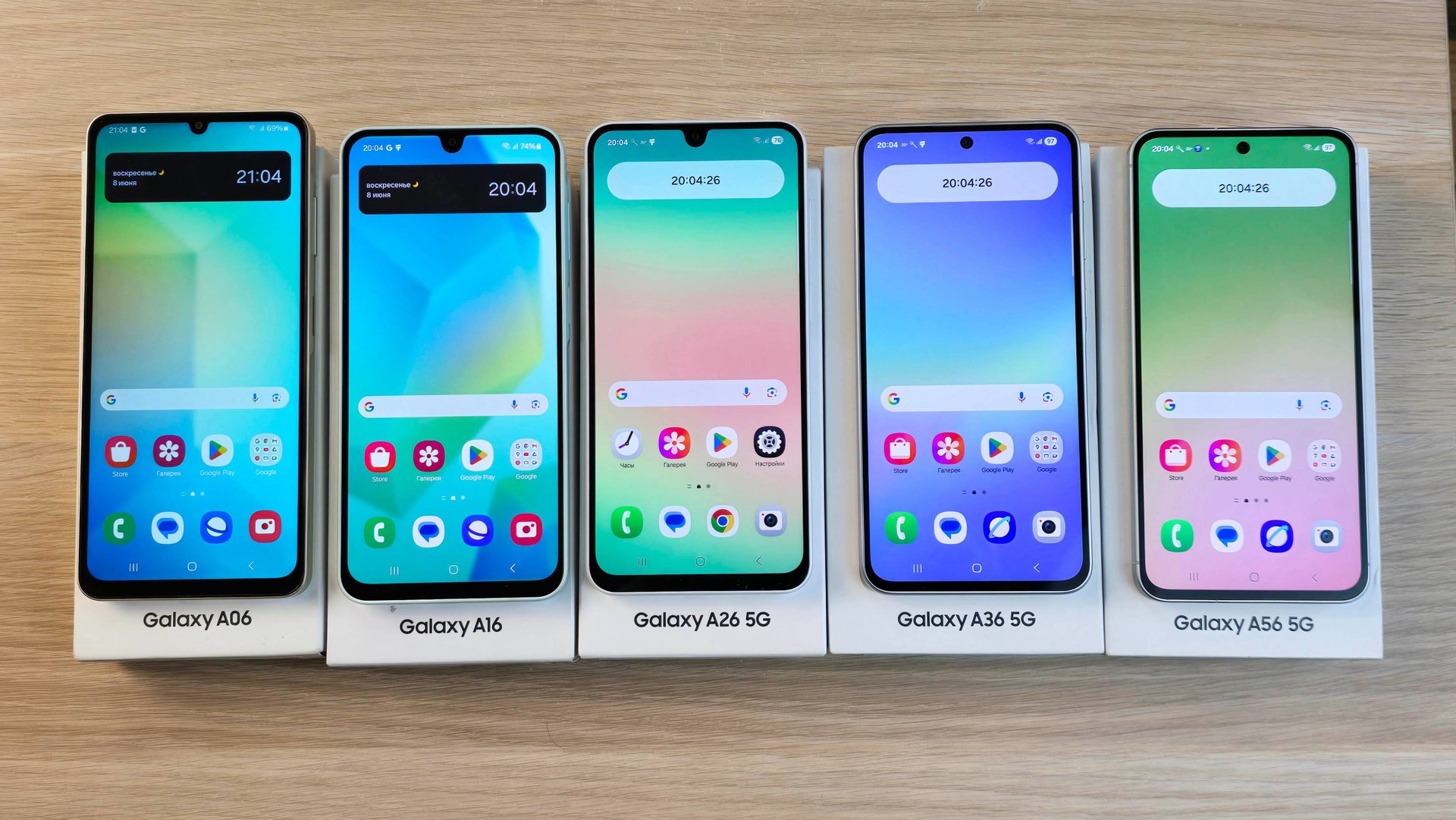 SAMSUNG GALAXY A06, A16, A26, A36, A56 - СРАВНИЛ ВСЮ А-СЕРИЮ!