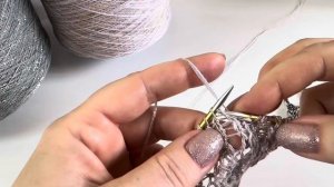 Вяжется очень просто, а выглядит ПОТРЯСАЮЩЕ! ✨ Узор спицами «Венеция»!