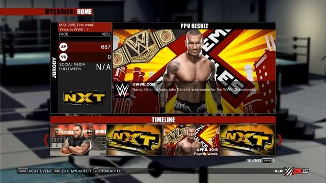 WWE 2K15 #1 Проби за NXT! смотреть онлайн