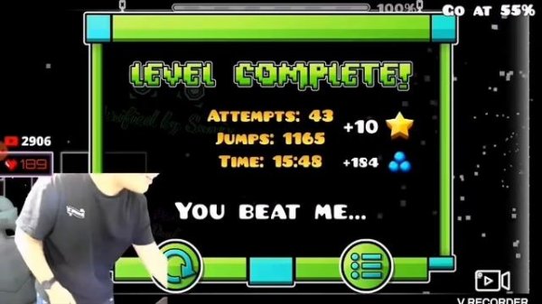 DeCoDy vs DORAMI реакция на прохождение sonic wave geometry dash