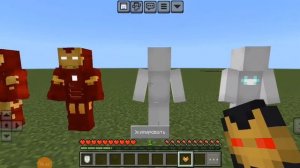 это самый лучший мод на железного человека в Minecraft PE 1.21