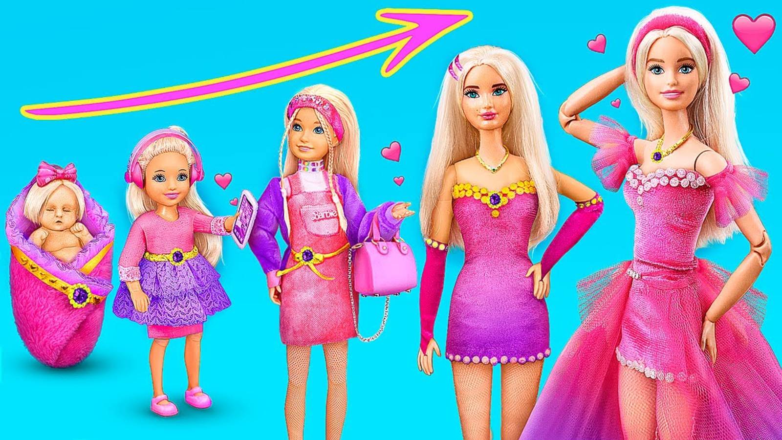 Барби растёт! 10 идей для Барби смотреть онлайн