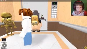 Кошмарный лифт. Роблокс