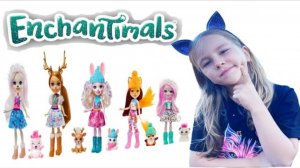 Энчантималс Зимняя Коллекция Enchantimals Snowy Valley / Pretty Katy Queen