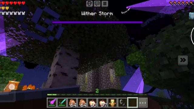 Битва с боссом: Wither Storm Я победил Визера шторма с читам? смотреть онлайн
