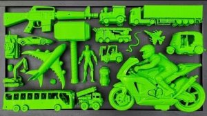 Чистим игрушечные гоночные машинки, Грузовики Molen, Поезда, Автобусы Telolet, Стальные цистерны.