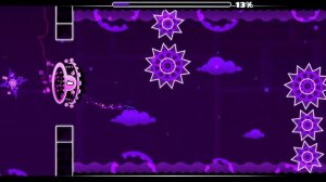 Я играю в geometry dash шестая часть