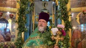Проповедь настоятеля в праздник Святой Троицы
