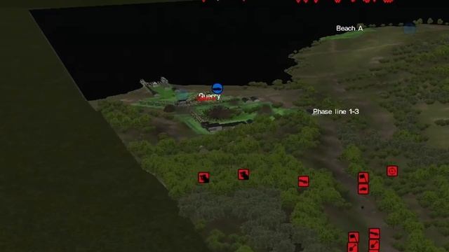 Combat Mission Black Sea: Разведка в ночном бою.