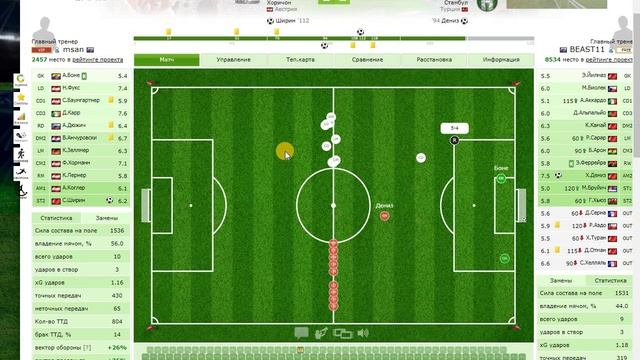 Футбольный менеджер. Послематчевые пенальти в турнире смотреть онлайн