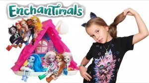 Энчантималс Челлендж Цветные Бега за Enchantimals / Pretty Katy Queen