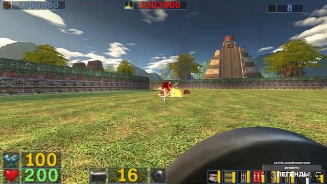 Serious Sam Classic The Second Encounter Прохождение 3 уровень смотреть онлайн