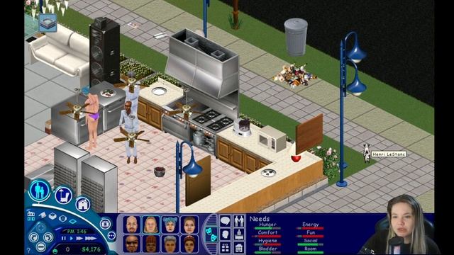 Псих. больница в The Sims 1 | Часть 3