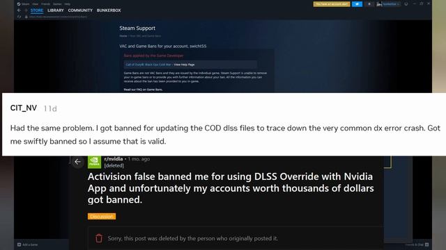 Бан за DLSS\ Ban for Nvidia DLSS смотреть онлайн