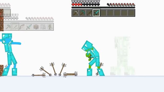 стикмены vs майнкрафта (озвучка) смотреть онлайн