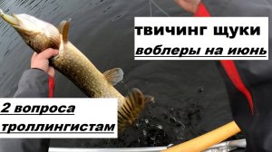 Топ начала июня. Вопросы троллингистам.