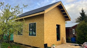 Построил БЮДЖЕТНЫЙ каркасный дом. Пошаговый процесс строительства. Вот что получилось.....