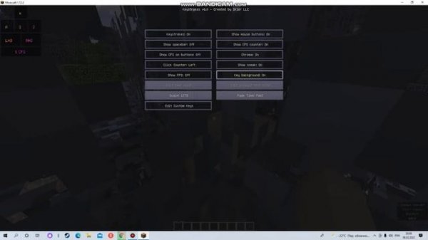 ❤КАК НАСТРОИТЬ keystrokes mod?ВСЕ БЫСТРО💖
