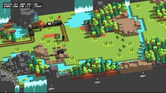 Прохождение Unrailed! #1 (Без комментариев.) смотреть онлайн