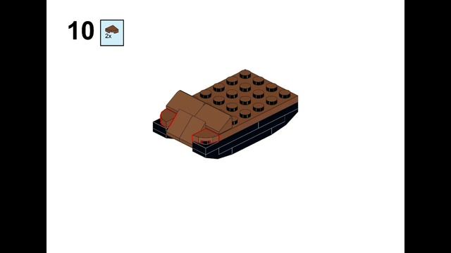 Лего міні танк M4 Sherman Lego mini tank M4 Sherman World of Tanks смотреть онлайн