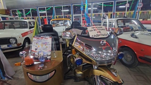 Ретро-дорога в прошлое: автосалон Тулпар, Конаев