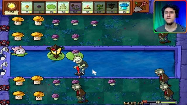 ПРЫГУНЫ НА ТВОИХ НЕРВАХ   ⇶   Plants Vs. Zombies Unnamed Mod Original №10