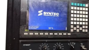 Включение станка Syntec 22TB